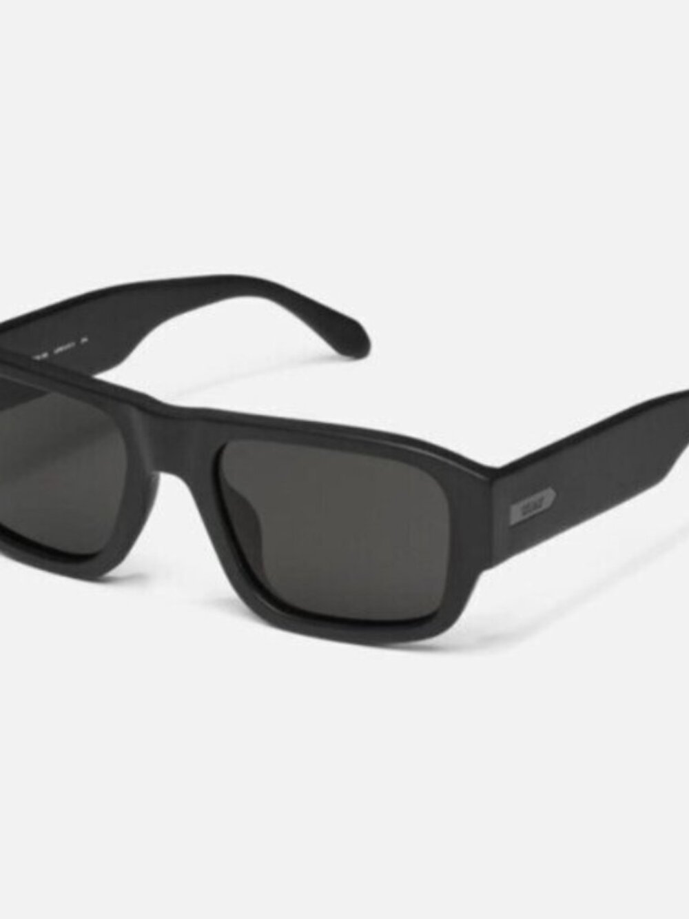 Quay Nigh Cap Matte Black Polarized Sunglasses